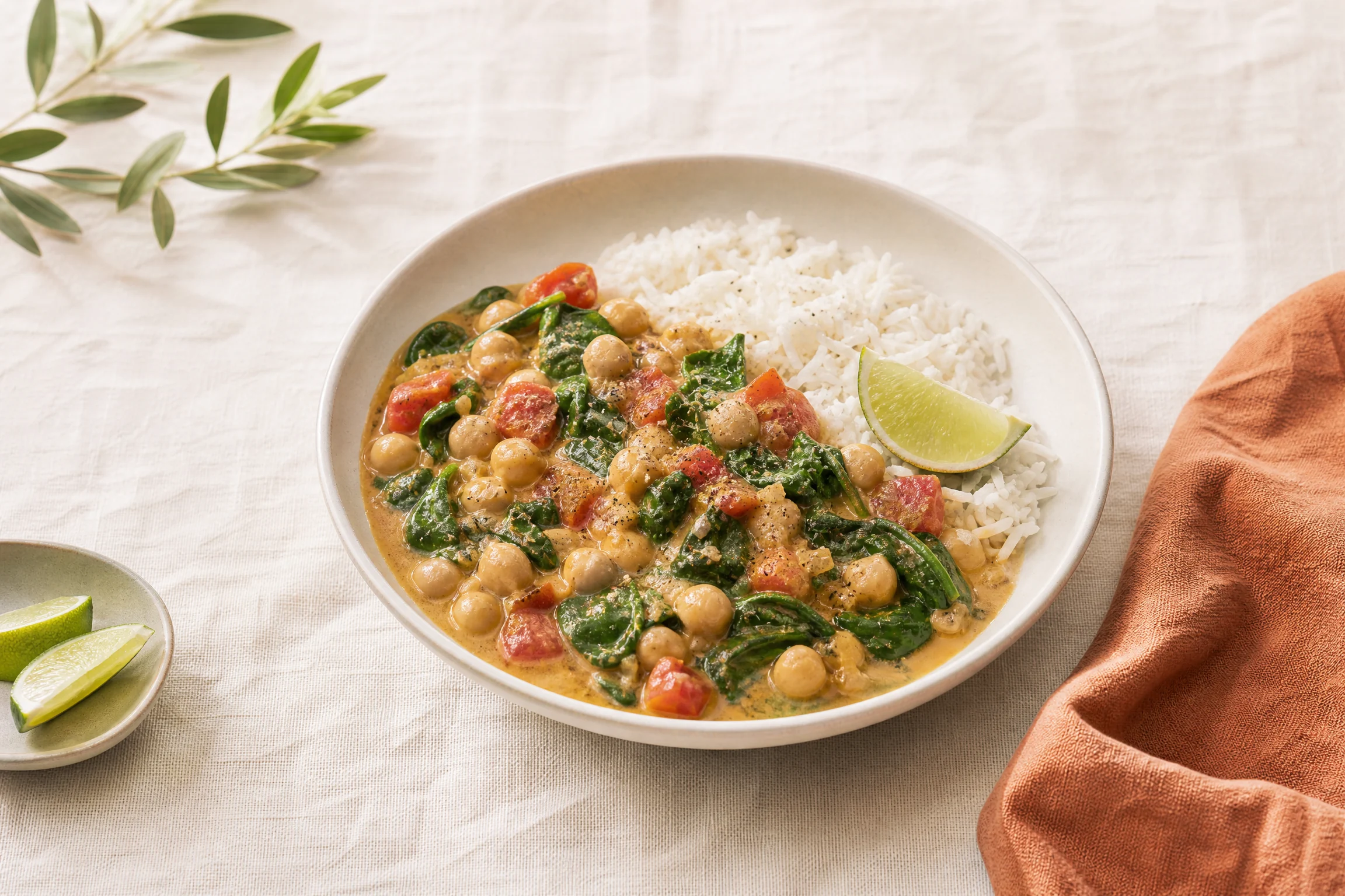 Coconut Chickpea Curry
