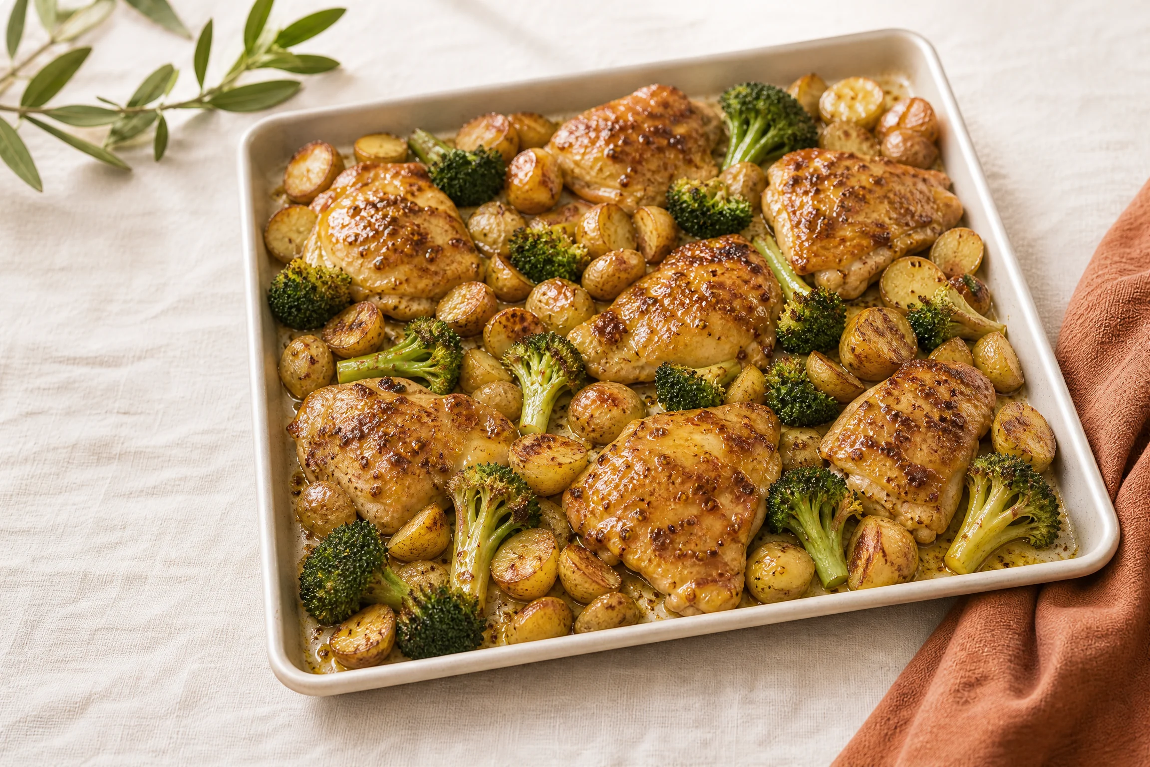Honey Mustard Sheet-Pan Chicken