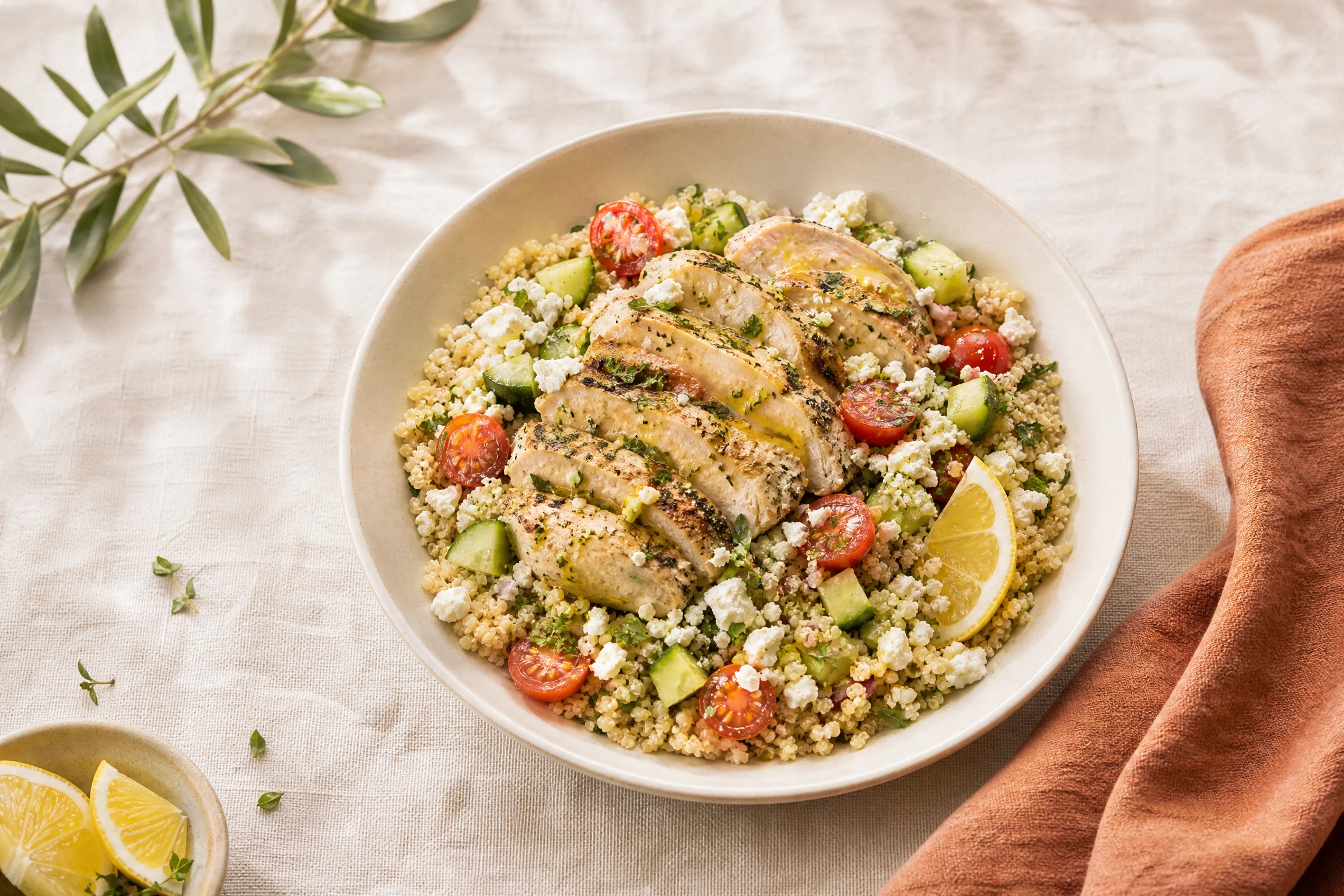 Mediterranean Chicken & Quinoa
