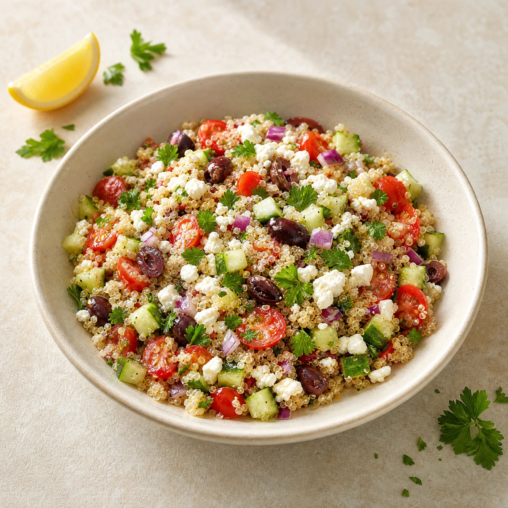 Mediterranean Quinoa Salad
